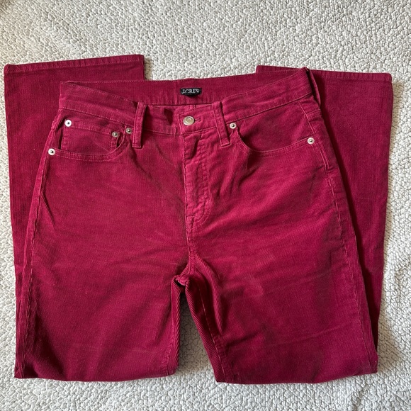 J. Crew Petite high-rise slim demi-boot corduroy pant. - Picture 15 of 16